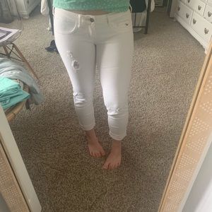 White Hollister Jeans